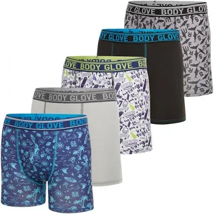 Body Glove Boys Boxer Briefs (5 Pack)