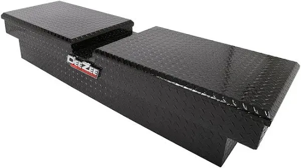 Dee Zee DZ 8370B Red Label Gull Wing Truck Tool Box Gloss Black Aluminum NEW