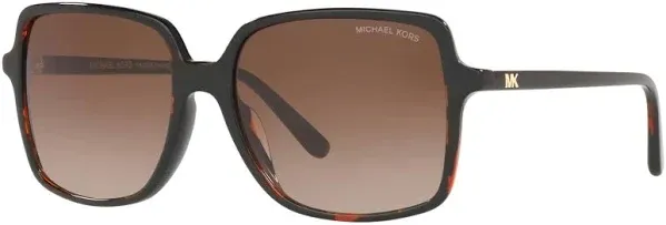 Michael Kors MK2098U 378113-56 Brown Tortoise Isle Of Palms Square Sunglasses