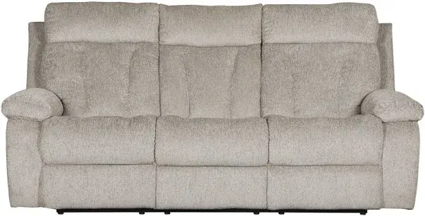 Ashley Furniture Mitchiner Reclining Sofa with Drop Down Table