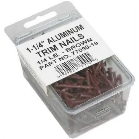 AMERIMAX HOME PRODUCTS 7709019 1-1/4-Inch Trim Nails, Brown