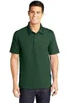 SPORT-TEK PosiCharge Active Textured Polo S Black