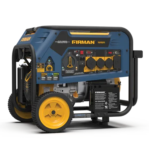 Firman Tri Fuel 7500W Portable Generator T07571