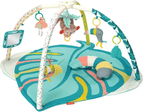 Infantino Go gaga! 4-In-1 Twist &amp; Fold Activity Gym &amp; Play Mat - Tropical