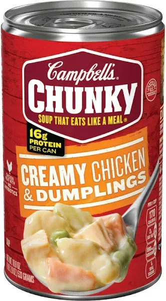 Campbell's Chunky Creamy Chicken & Dumplings Soup