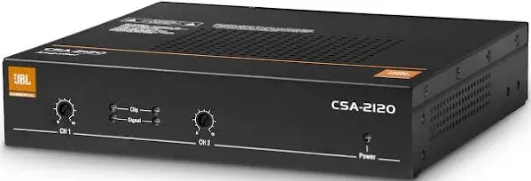 JBL NCSA2120R-U-US 2 Ch Power Amplifier Commercial & Installed Sound Application