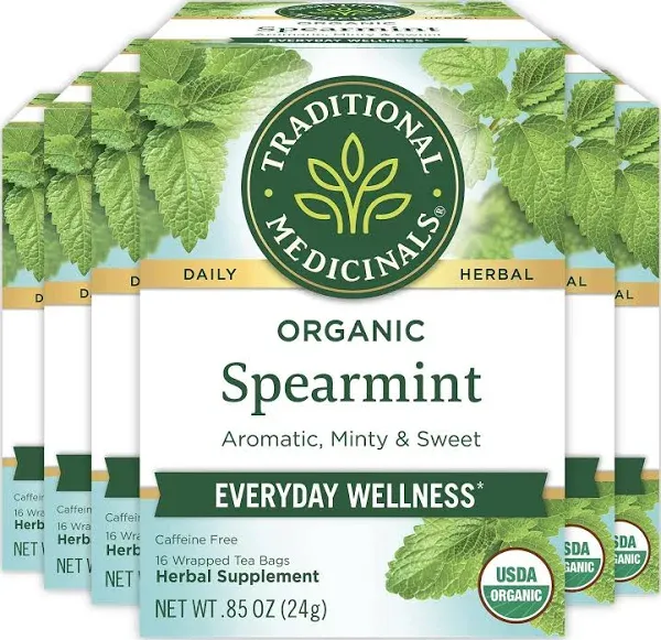 Traditional Medicinals Organic Spearmint Herbal Tea