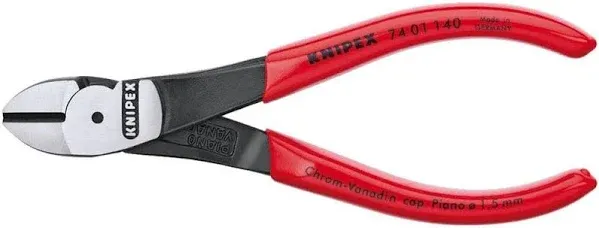 KNIPEX - 74 01 250 SBA Tools - High Leverage Diagonal Cutters (7401250SBA), 10 inches