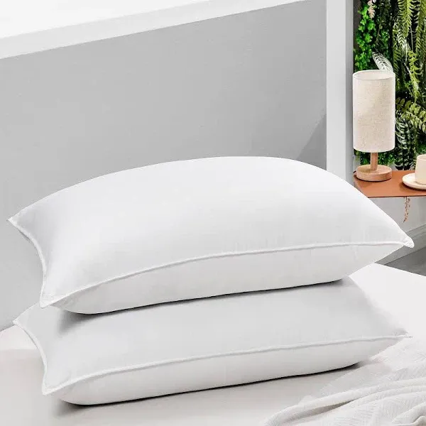 HARBOREST Bed Pillows Standard Size Set of 2 - Luxury Hotel Collection Down Alternative Pillows for Sleeping, 20 x 26 Inches