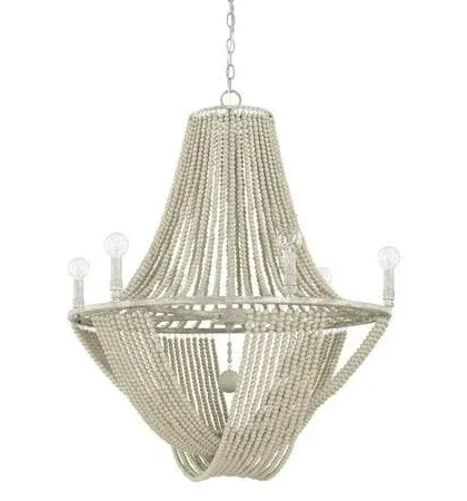 Capital Lighting Kayla 6 Light Chandelier 429561MS