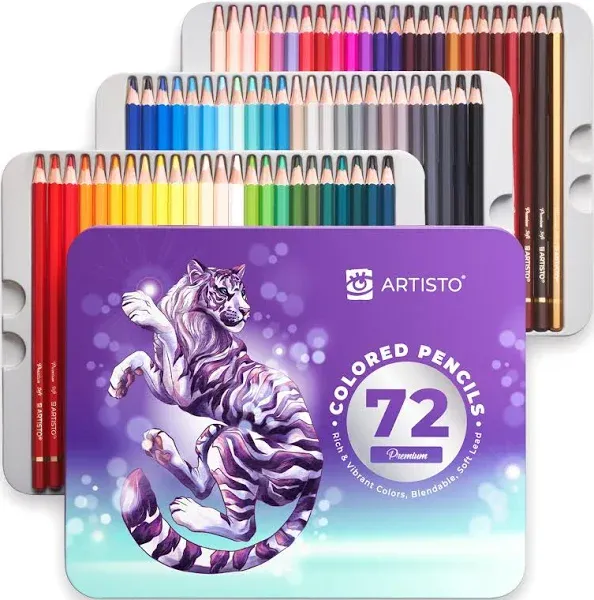 Artisto Premium Colored Pencils Set of 72