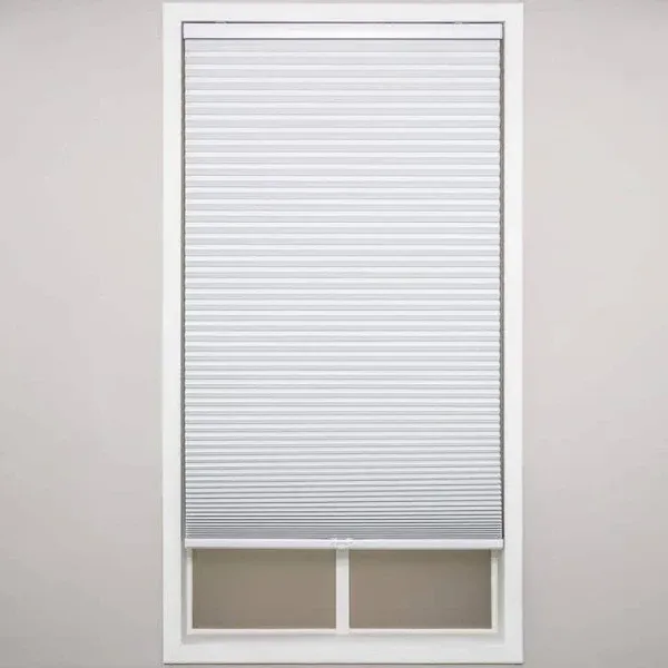 Eclipse Blackout Cellular Window Shade - Cordless Honeycomb Shades, Stylish Window Covering, Easy Lift System, Blinds for Windows, Pet & Children-Safe, 40.5 W x 84 L, White