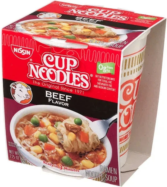 Nissin Beef Cup Noodles