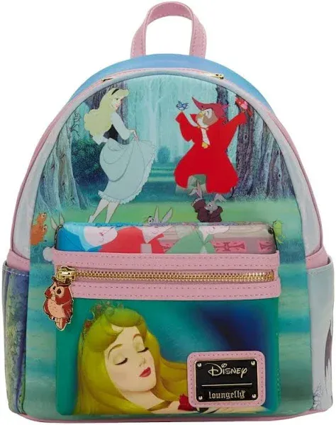 Loungefly Disney Princess Sleeping Beauty Scene Mini Backpack