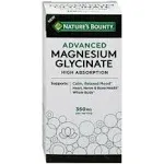 Nature's Bounty Advanced Magnesium Glycinate Capsules