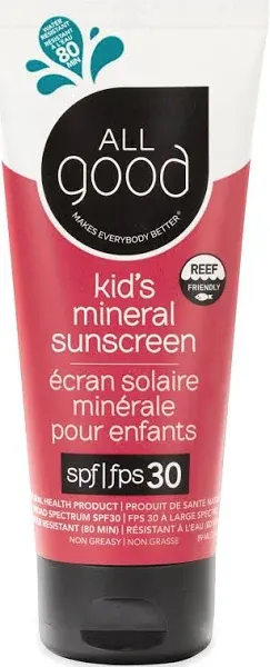 All Good Kid&#039;s Mineral Sunscreen SPF 30 3 fl.oz