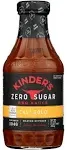 Kinder&#039;s Zero Sugar Cali Gold BBQ Sauce - 17.5 oz (Pack of 6)