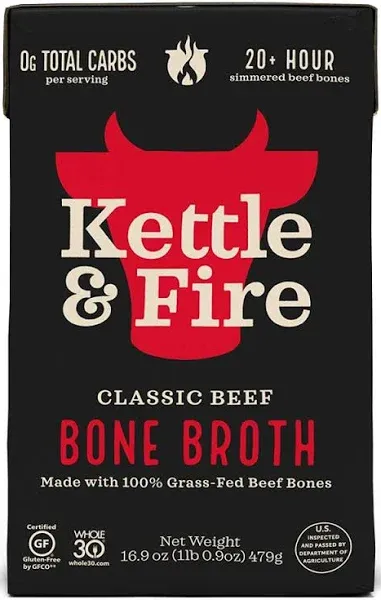 Beef Bone Broth Kettle Fire