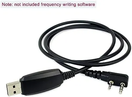 Retevis 2 Pin 2 Way Radio USB Programming Cable