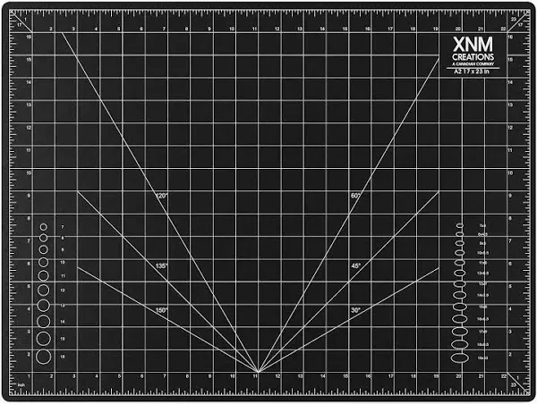 Premium Self Healing Cutting Mat - 18 Inches by 24 inches - A2 3 Layer Qualit...