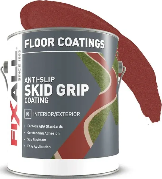 Skid Grip Anti-Slip Coating, 1 Gallon, Cobalt, Exceeds ADA Standards, Ideal for