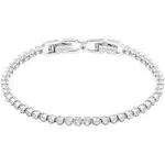 New Swarovski Imber Emily Tennis braceletRound cut, White, Rhodium plated