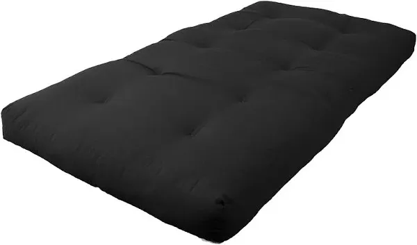 Blazing Needles 6 in. Renewal Twill Futon Mattress