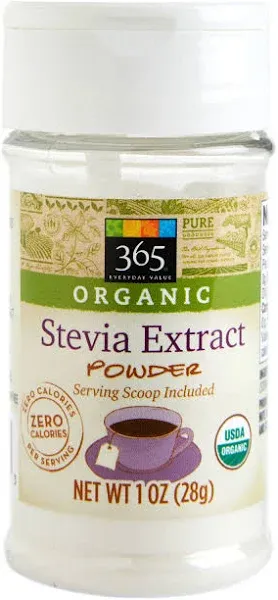 Premium Organic Stevia Powdered Sweetener - 1 Ounce, Quality Assured