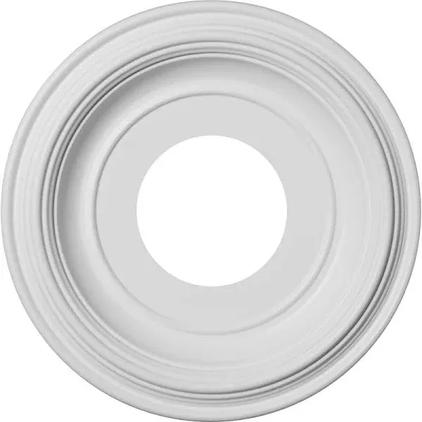 Ekena Millwork 3 1/2"ID x 1 Traditional Thermoformed PVC Ceiling Medallion