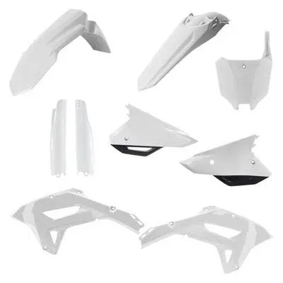 Acerbis Full Plastic Kit White/Black 2861801035