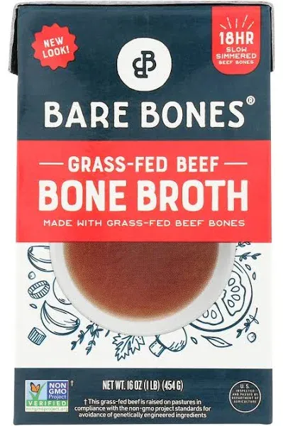 Bare Bones Grass-Fed Beef Bone Broth