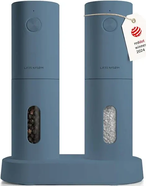 LARS NYSM Electric Salt and Pepper Grinder Set