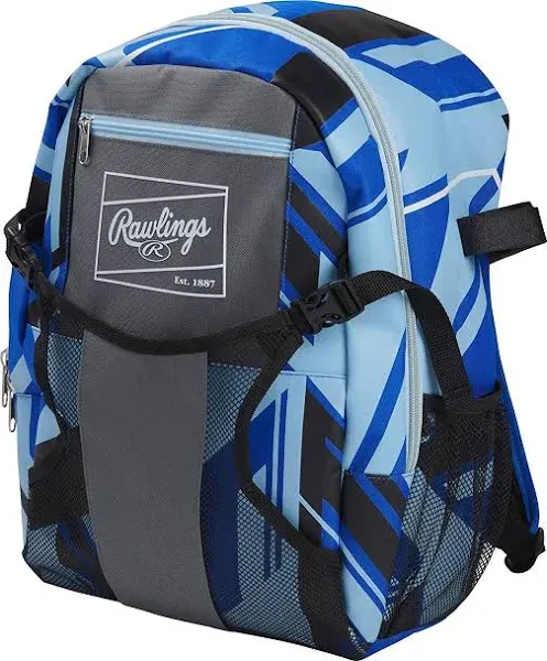 Rawlings | REMIX Backpack Equipment Bag | T-Ball &amp; Youth Baseball / Softball ...