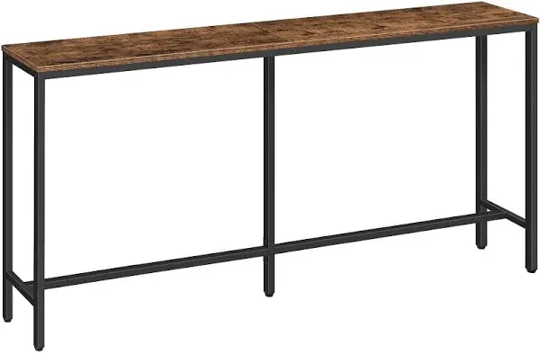 Narrow Console Table, Modern Table,Solid Wood Table