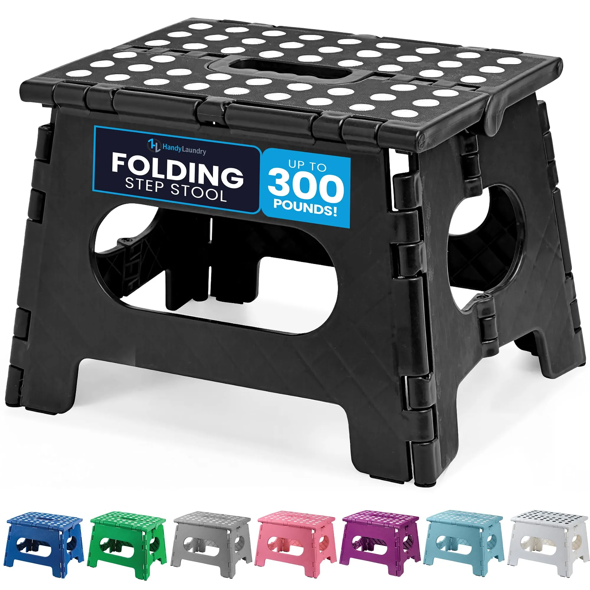 Handy Laundry Folding Step Stool