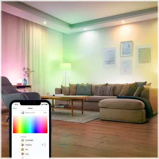 WiZ LED Strip Starter Kit (6.6’) and Extension (3.3’) - Smart- Full-Color- Low-Voltage Light - Connects to Your Existing Wi-Fi - Control with Voice or App - Google Home- Alexa and Siri Shortcuts