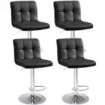 Set of 4 Adjustable Swivel Stools