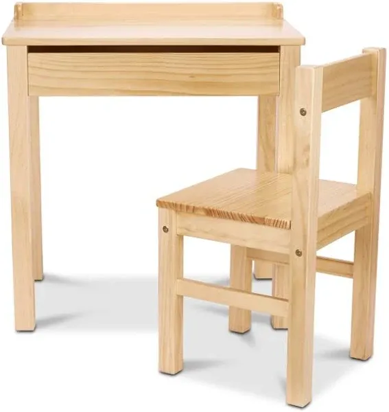 Melissa & Doug Wooden Lift Top Desk Chair