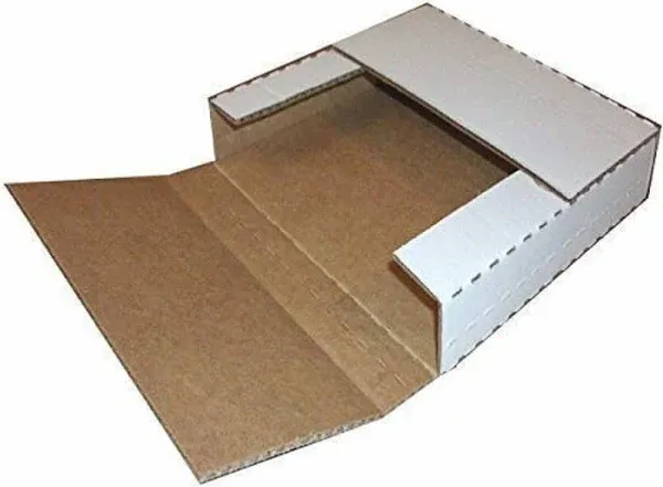 supplyhut 25 LP Premium Record Album Mailers Book Box Variable Depth Laser Disc Mailers