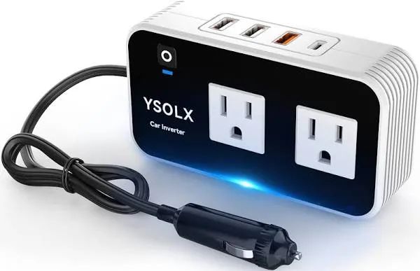 YSOLX 200W Car Power Inverter