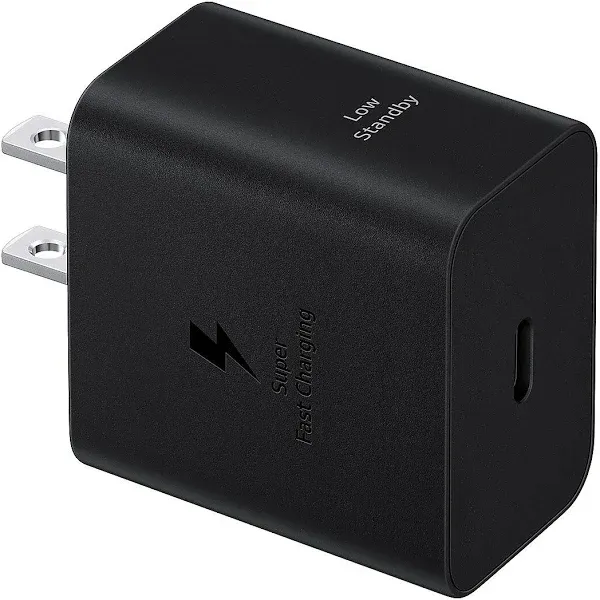 Samsung Galaxy S23 Plus, S23 Ultra 45 Watt Super Fast Wall Charger Without Cable