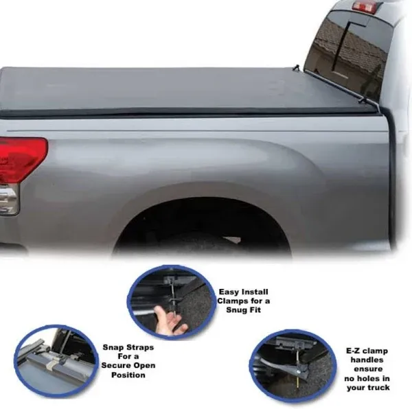 2010 Dodge Ram 2500 TonnoFold Series, Tonneau Cover, Soft Cover, Approx. 8 Ft. Bed 42-204 by Tonno Pro®