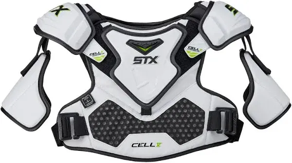 Used STX CELL V SM Lacrosse Shoulder Pads 11849-S000015289