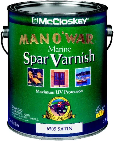 McCloskey Man O War Marine Spar Varnish