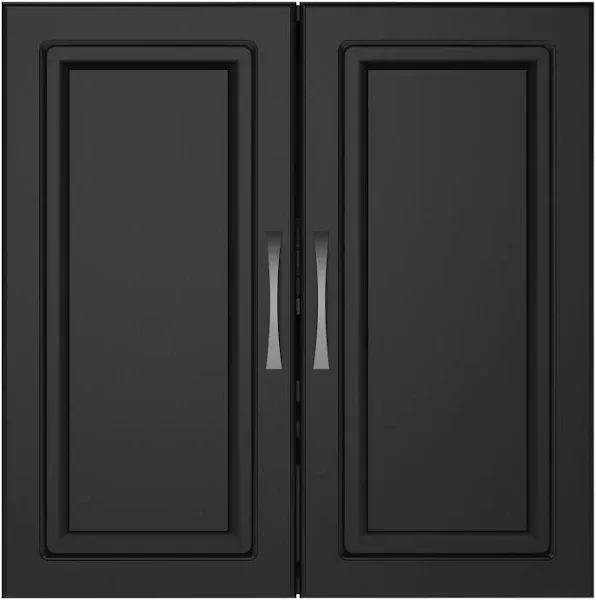 Systembuild Kendall 24" Wall Cabinet - Black