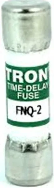 Bussmann FNQ-2 2 Amp 500V Midget Time-Delay Class CC Fuse