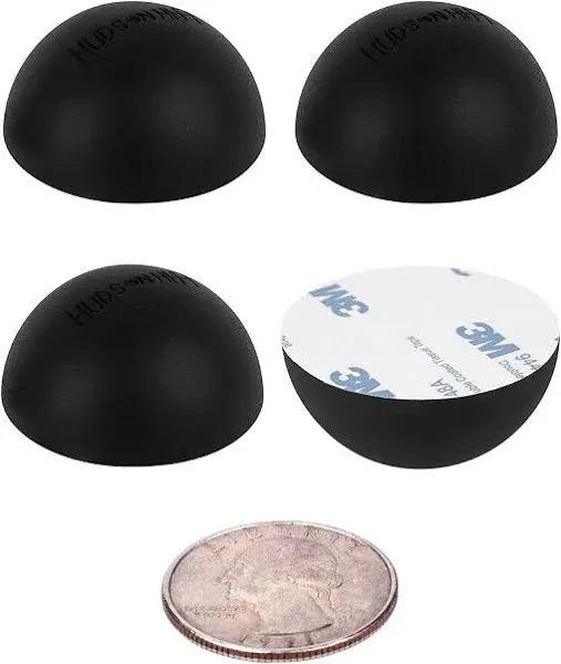 .75&#034; Platinum Silicone Speaker Isolation Pads, Non-Skid Isolation Feet with A...