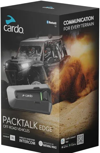 Cardo - Packtalk Edge Single ORV Edition