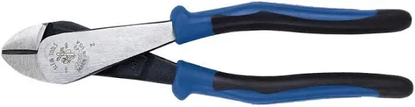 Klein Tools J2000-48 Pliers, Heavy-Duty Diagonal-Cutters Angled, 8"