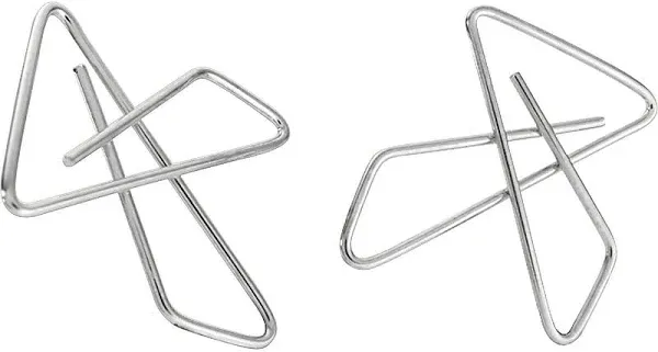 Acco Brands Butterfly Small No.2 Paper Clip-Pack